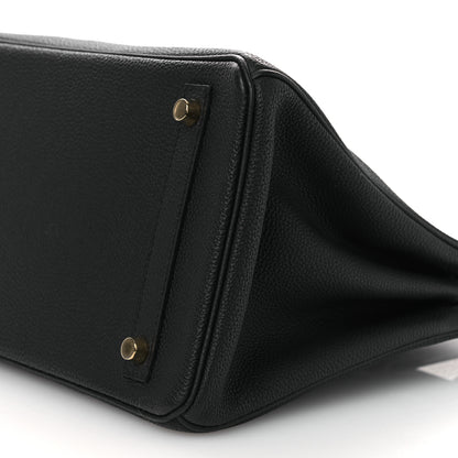 Hermes Togo Matte Alligator Birkin Touch 30 Black 11 of 13