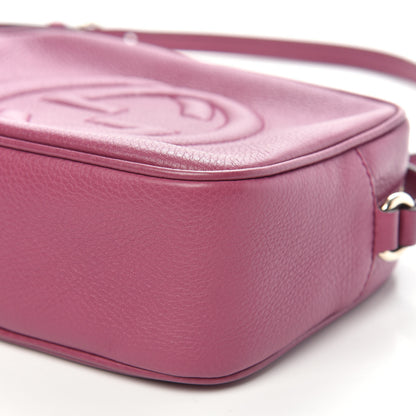 Gucci Pebbled Calfskin Small Soho Disco Bag Peonia Flower 10 of 11