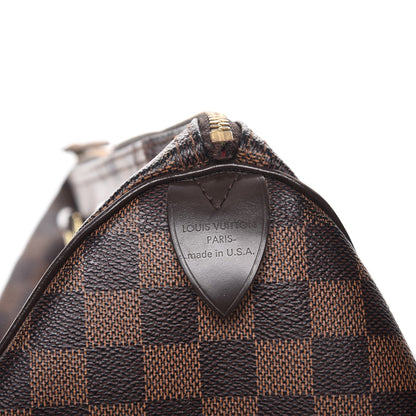 Louis Vuitton Damier Ebene Speedy 35 6 of 15