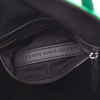 Balenciaga Patent Quilted XXS Everyday Tote Green 7 of 10
