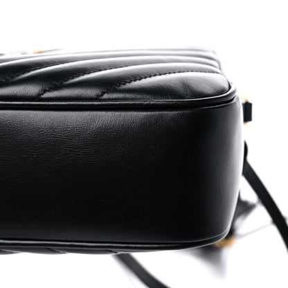 Saint Laurent Calfskin Matelasse Monogram Lou Camera Bag Black 10 of 12