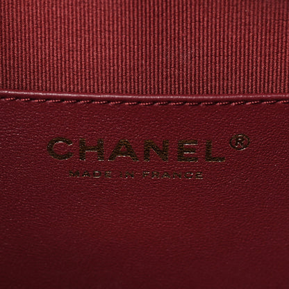 Chanel Lambskin Quilted CC In Love Heart Bag Black 6 of 8