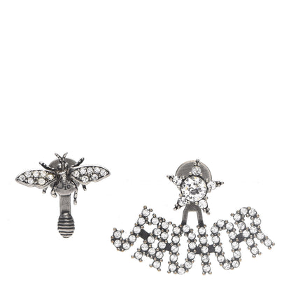 Christian Dior Palladium Crystal J'adior Earrings 1 of 4