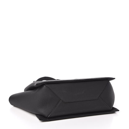 Celine Baby Grained Calfskin Small Tri-Fold Bag Black 4 of 10