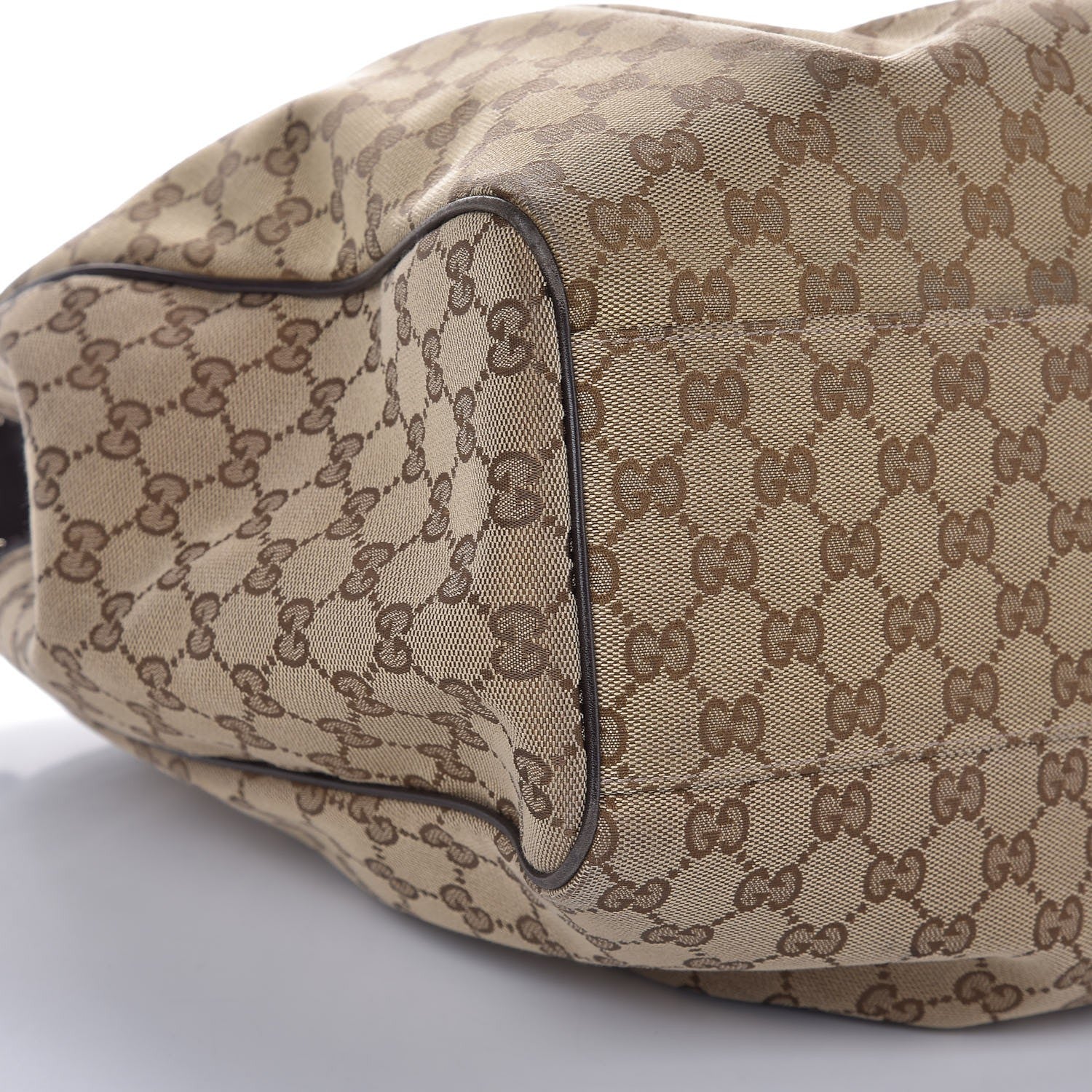 Gucci Monogram Large Sukey Tote Dark Brown 12 of 14
