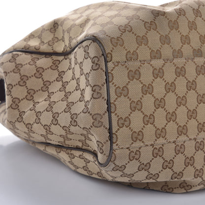 Gucci Monogram Large Sukey Tote Dark Brown 12 of 14