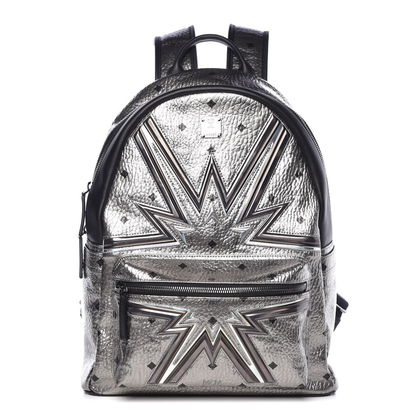 Visetos Medium Stark Cyber Flash Backpack Silver