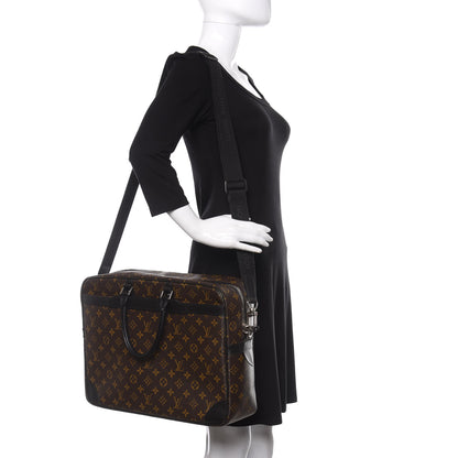 Louis Vuitton Monogram Macassar Porte-Documents Voyage GM 2 of 8