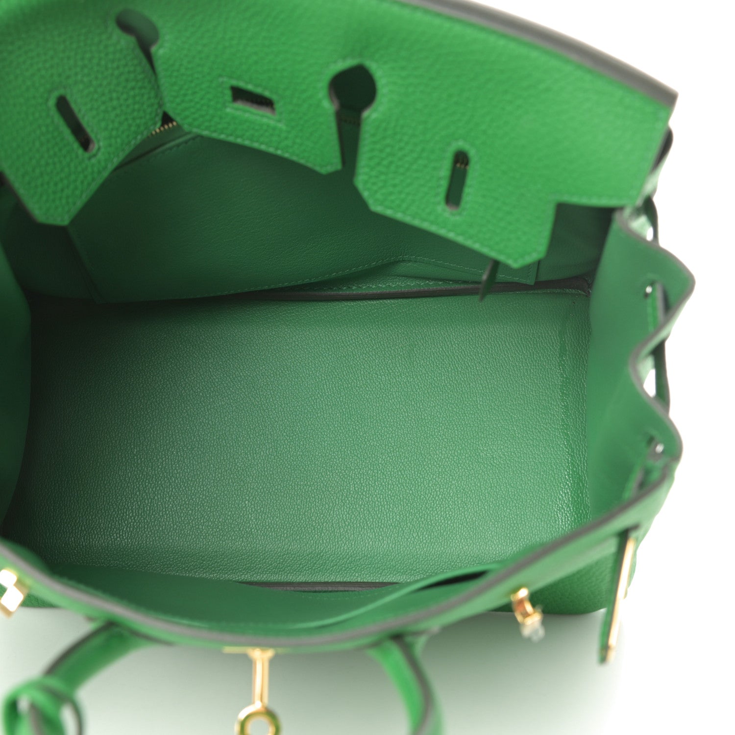 Hermes Togo Birkin 25 Bambou 5 of 12