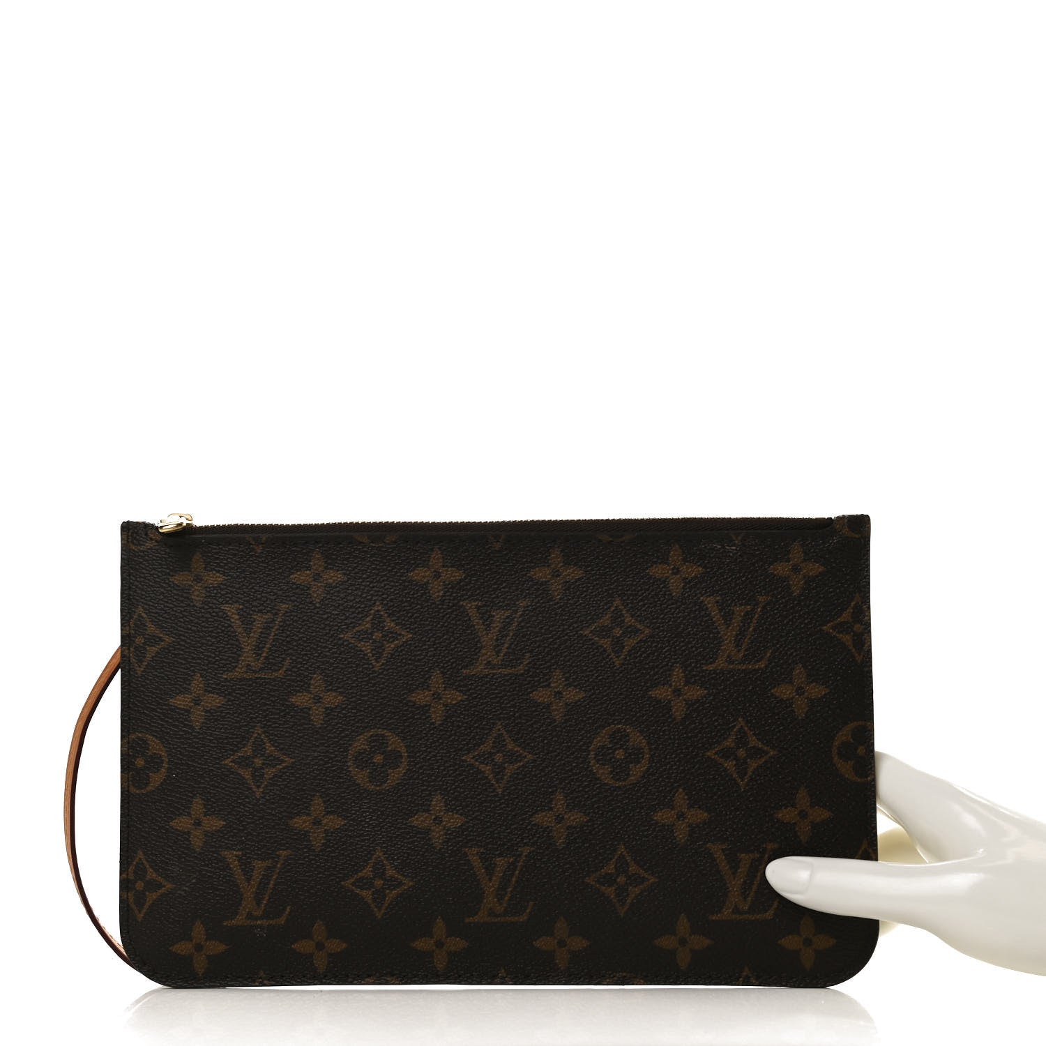 Louis Vuitton Monogram Neverfull MM GM Pochette 2 of 11
