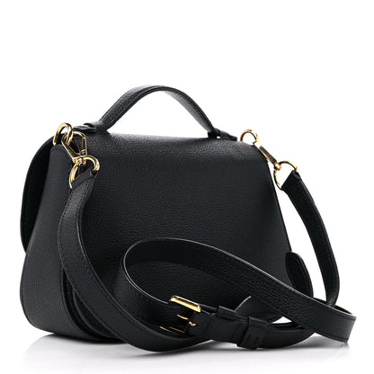 Louis Vuitton Grained Calfskin Vivienne NM Black 3 of 11