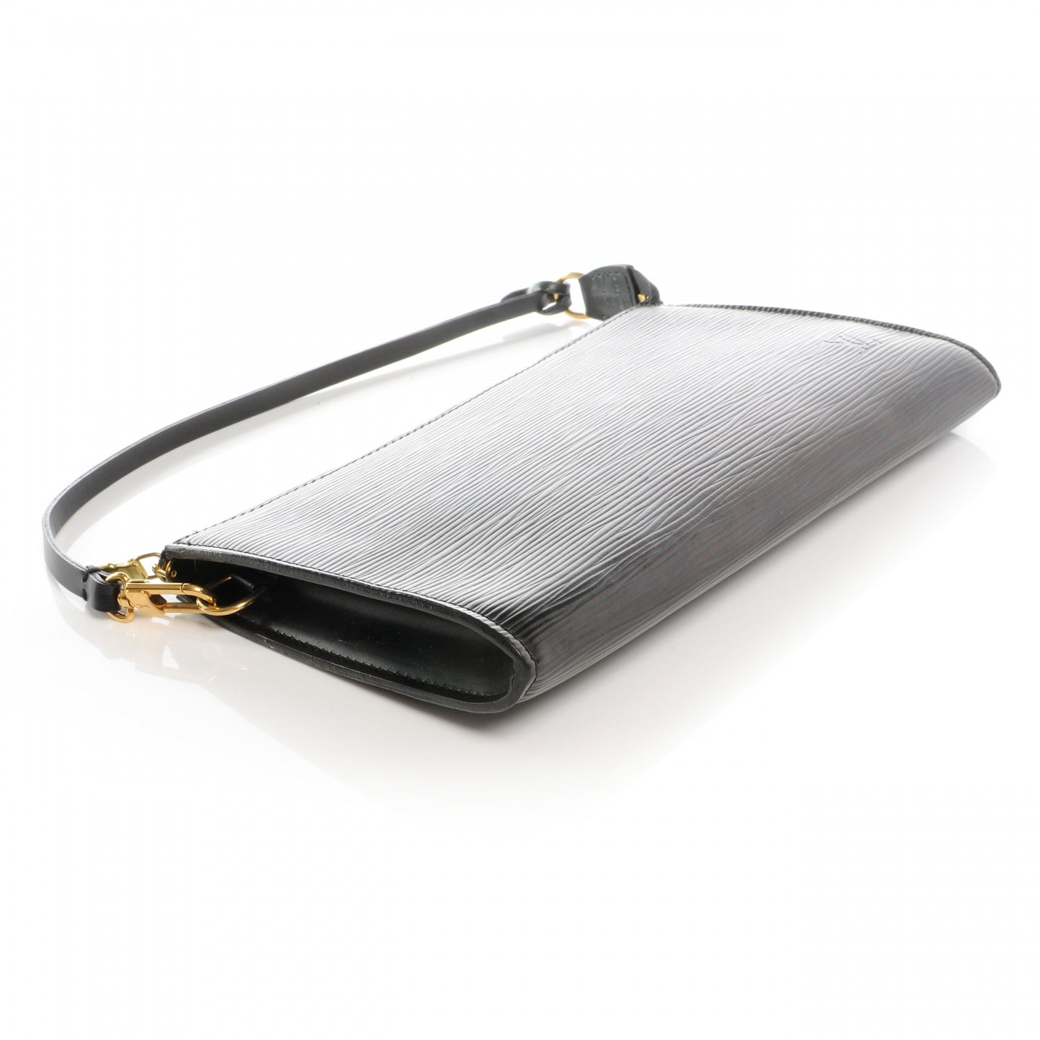 Louis Vuitton Epi Pochette Accessories 24 Black 3 of 7