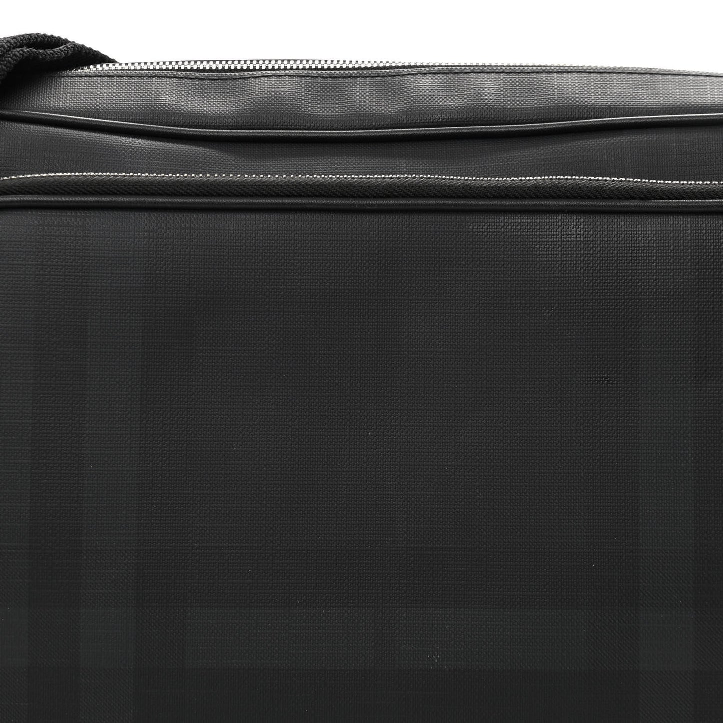 London Check Messenger Dark Charcoal