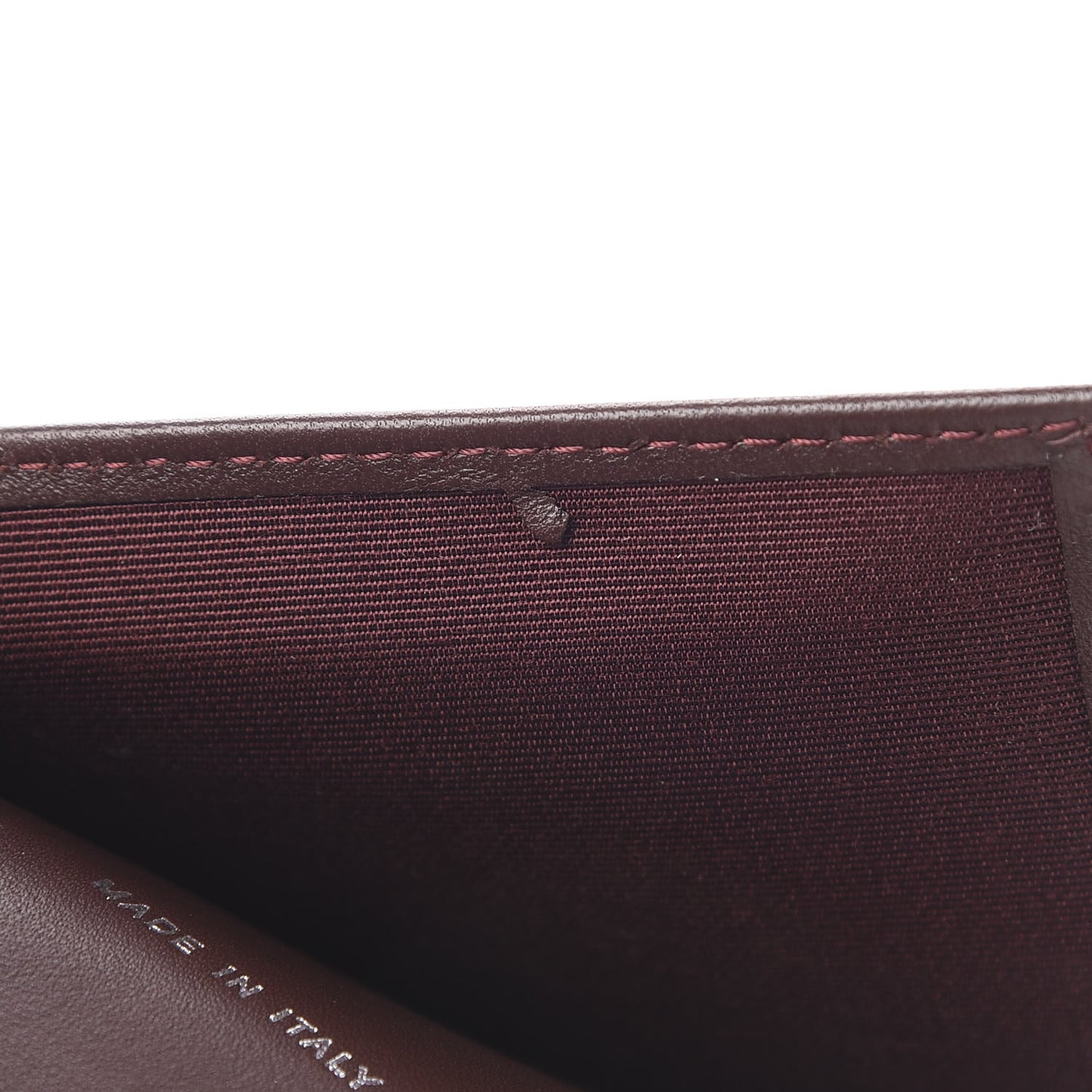 Lambskin Quilted Compact Flap Wallet Black