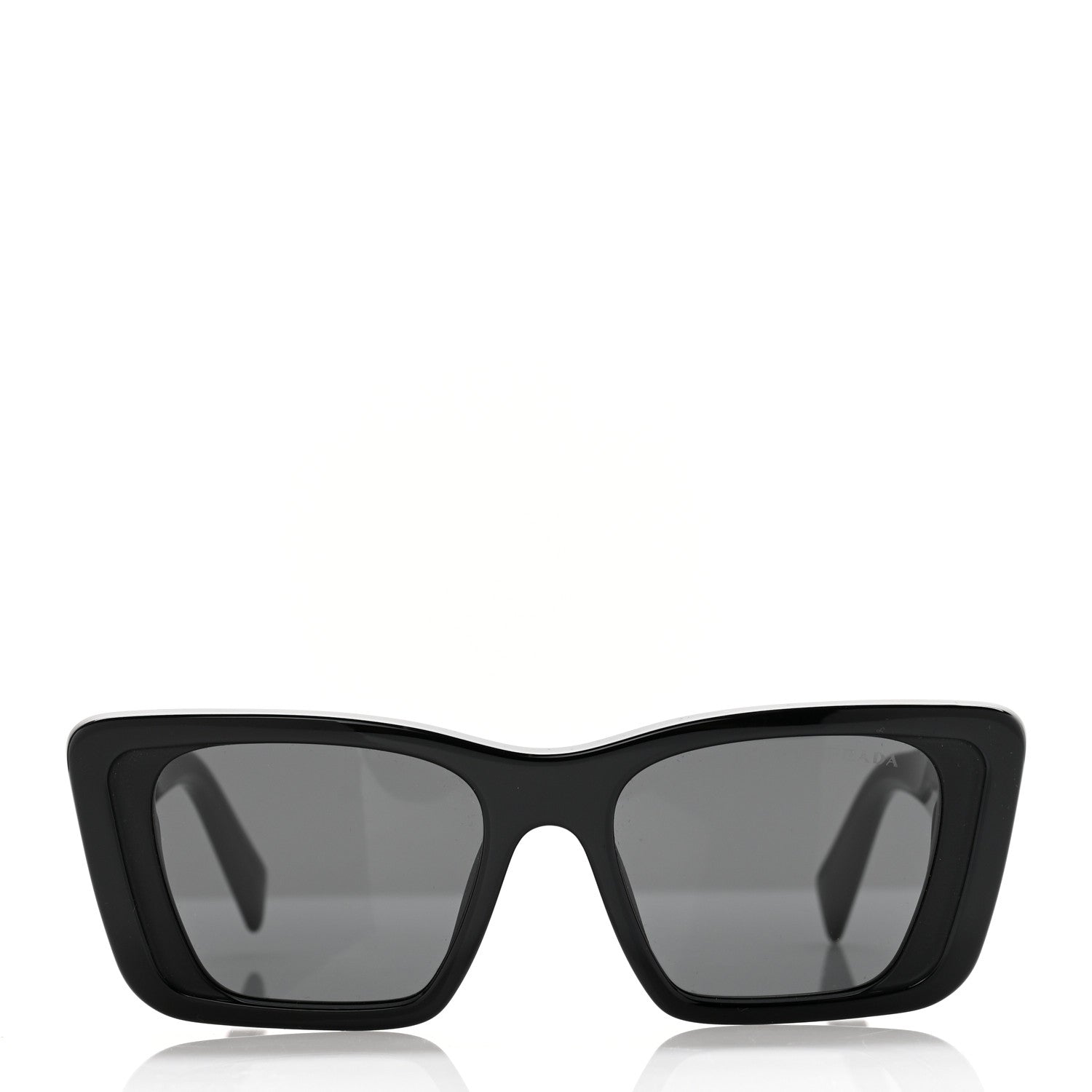 Prada Acetate Symbole Sunglasses SPR 08Y Black 2 of 6