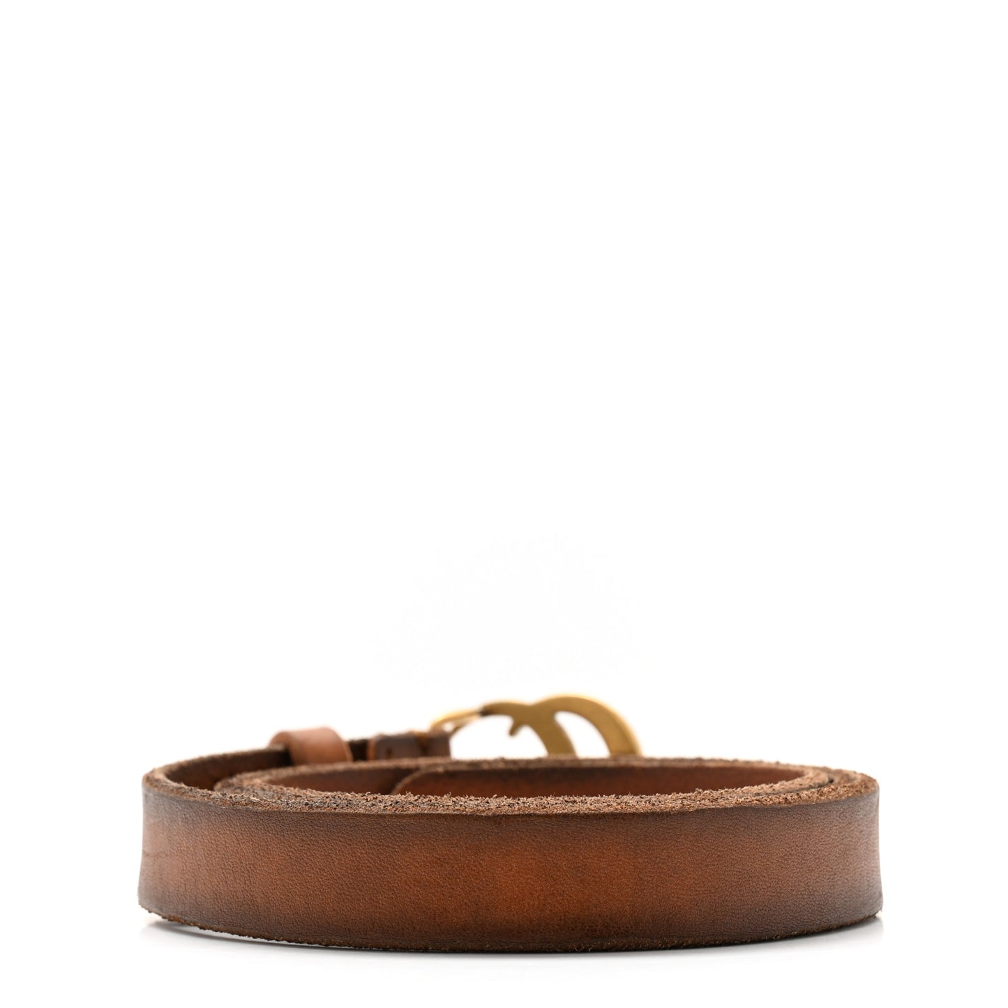Faded Calfskin Double G 40mm Belt 80 32 Cuir