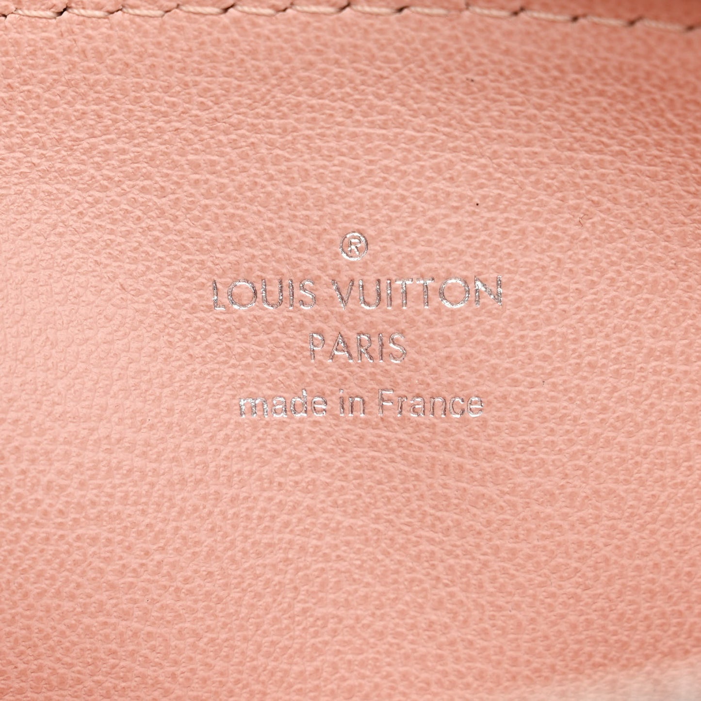 Lambskin Embossed Monogram Coussin PM Black