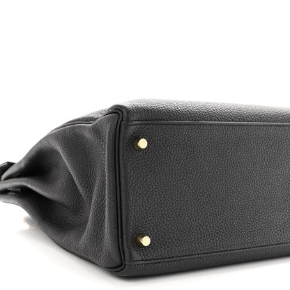 Hermes Togo Kelly Retourne 35 Black 10 of 11