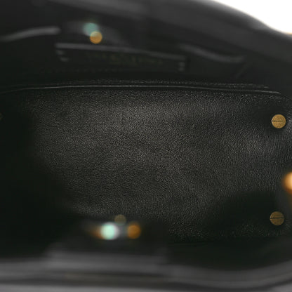 Valentino Garavani Nappa Mini Roman Stud The Handle Bag Black 5 of 9