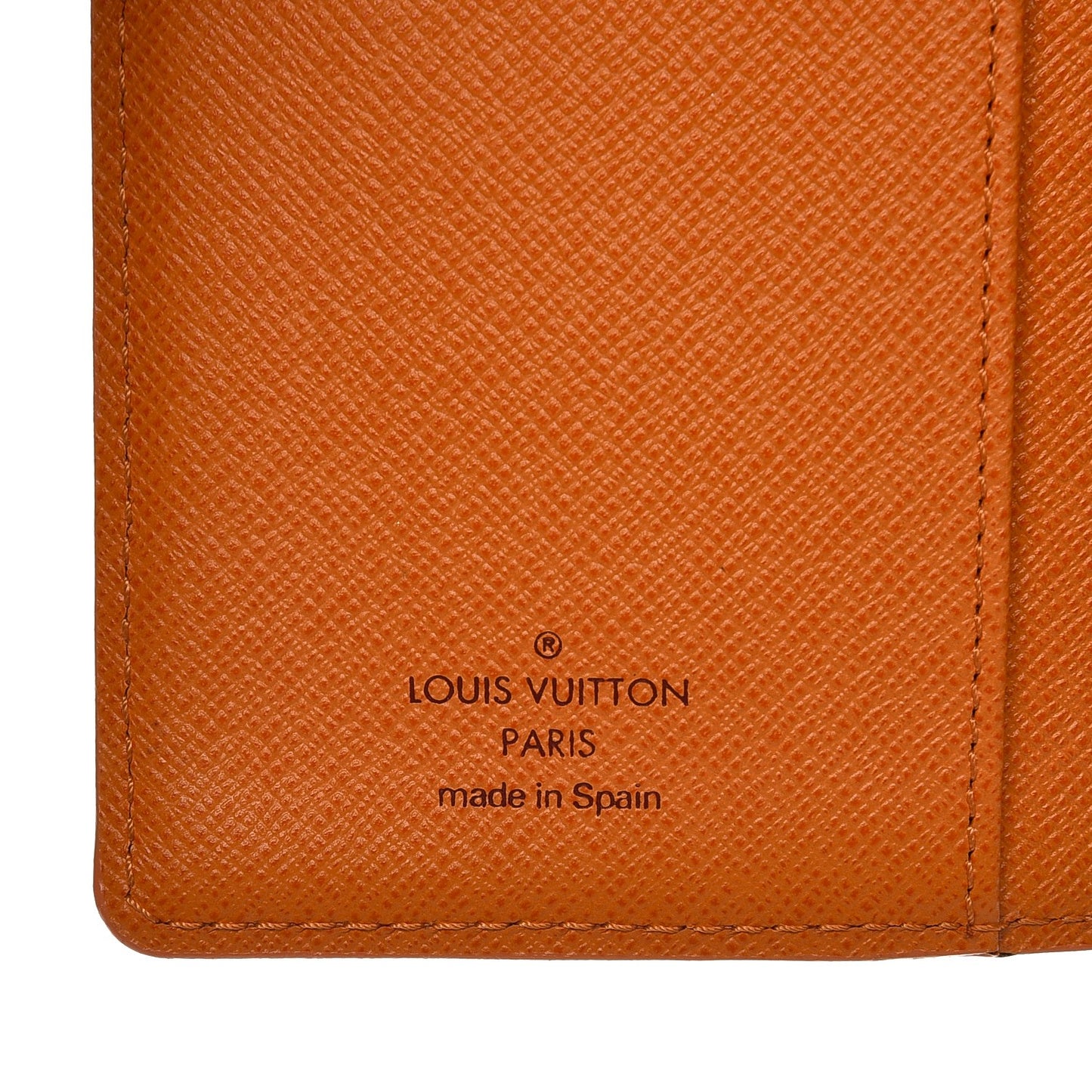 Epi Small Ring Agenda Cover Mandarin