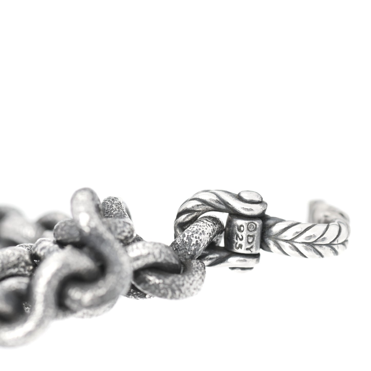 Sterling Silver 6mm Petrvs Link Bracelet M