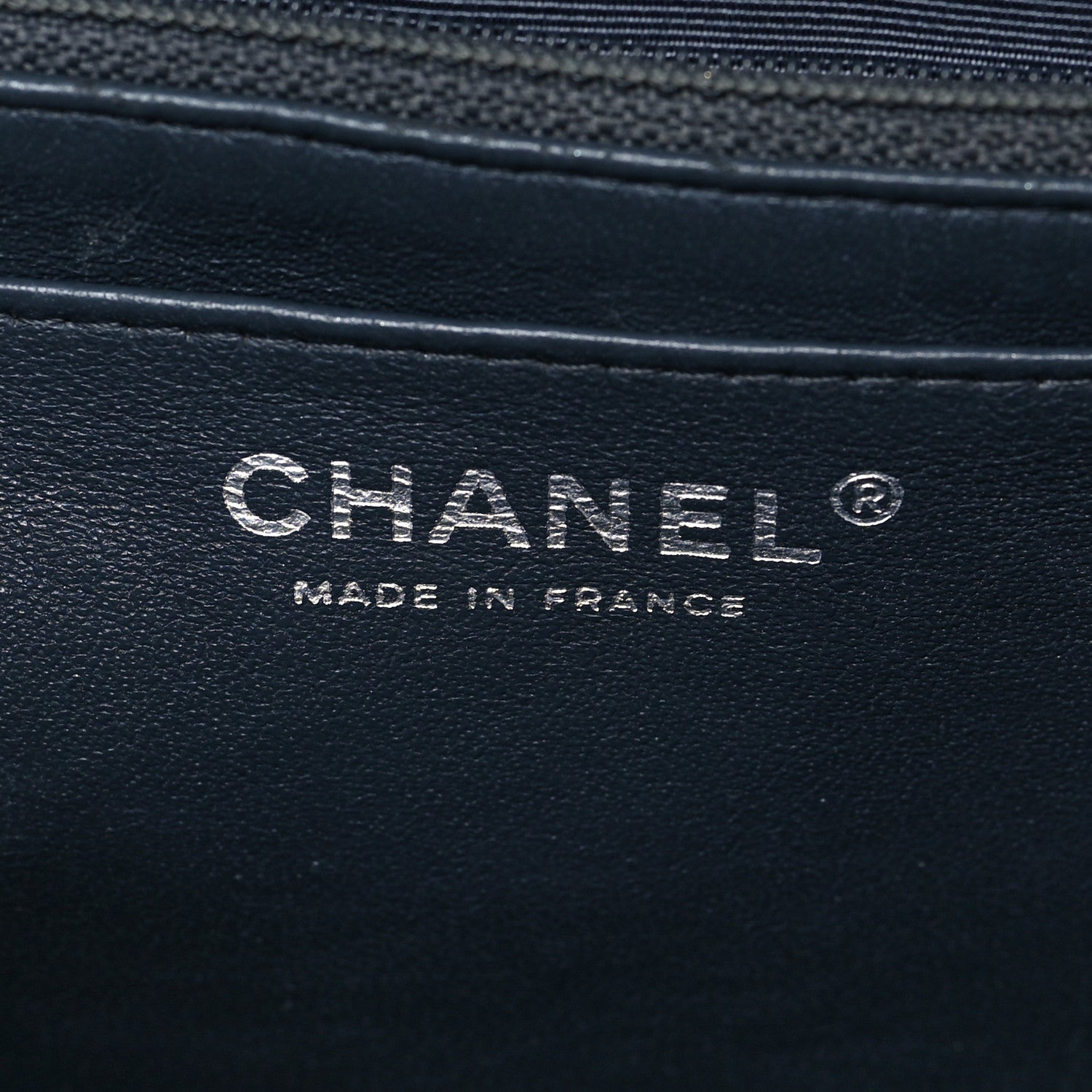 Chanel Lambskin Quilted Jumbo Single Flap Bijoux Chain Dark Grey 5 of 10