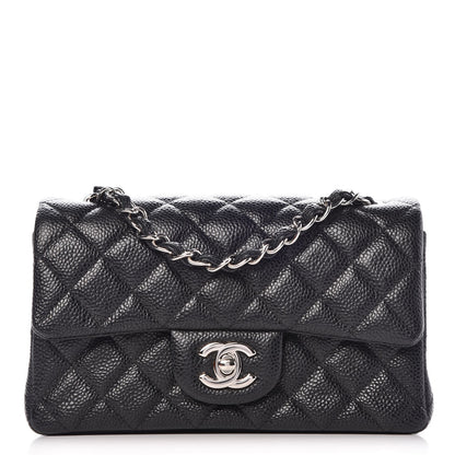 Chanel Caviar Quilted Mini Rectangular Flap Black 1 of 8