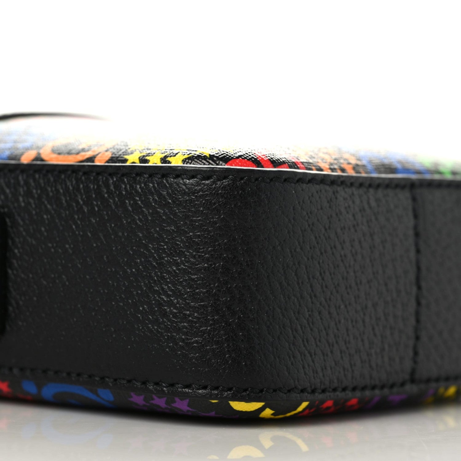 Gucci GG Supreme Monogram Psychedelic Messenger Bag Black 6 of 10