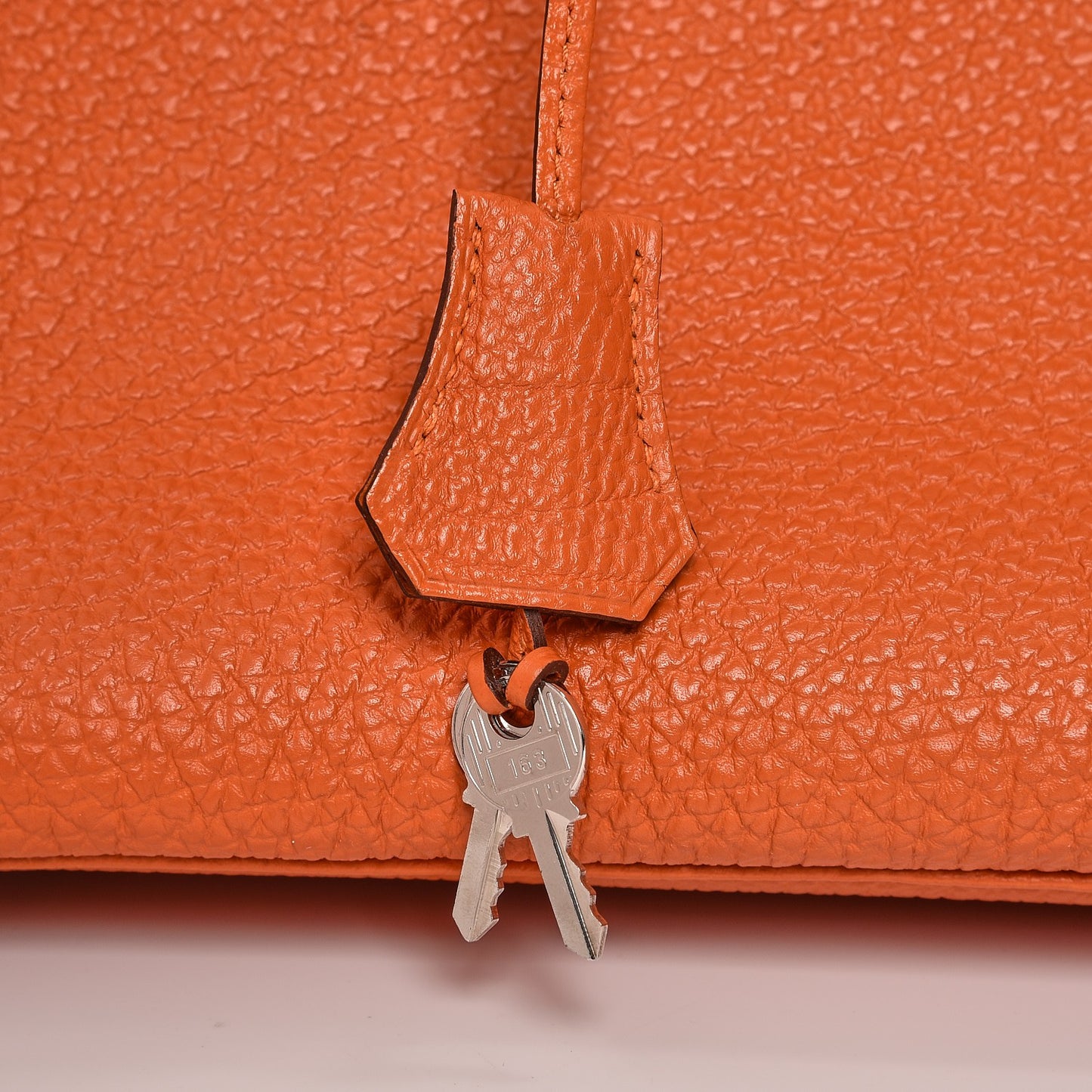 Togo Birkin 35 Orange
