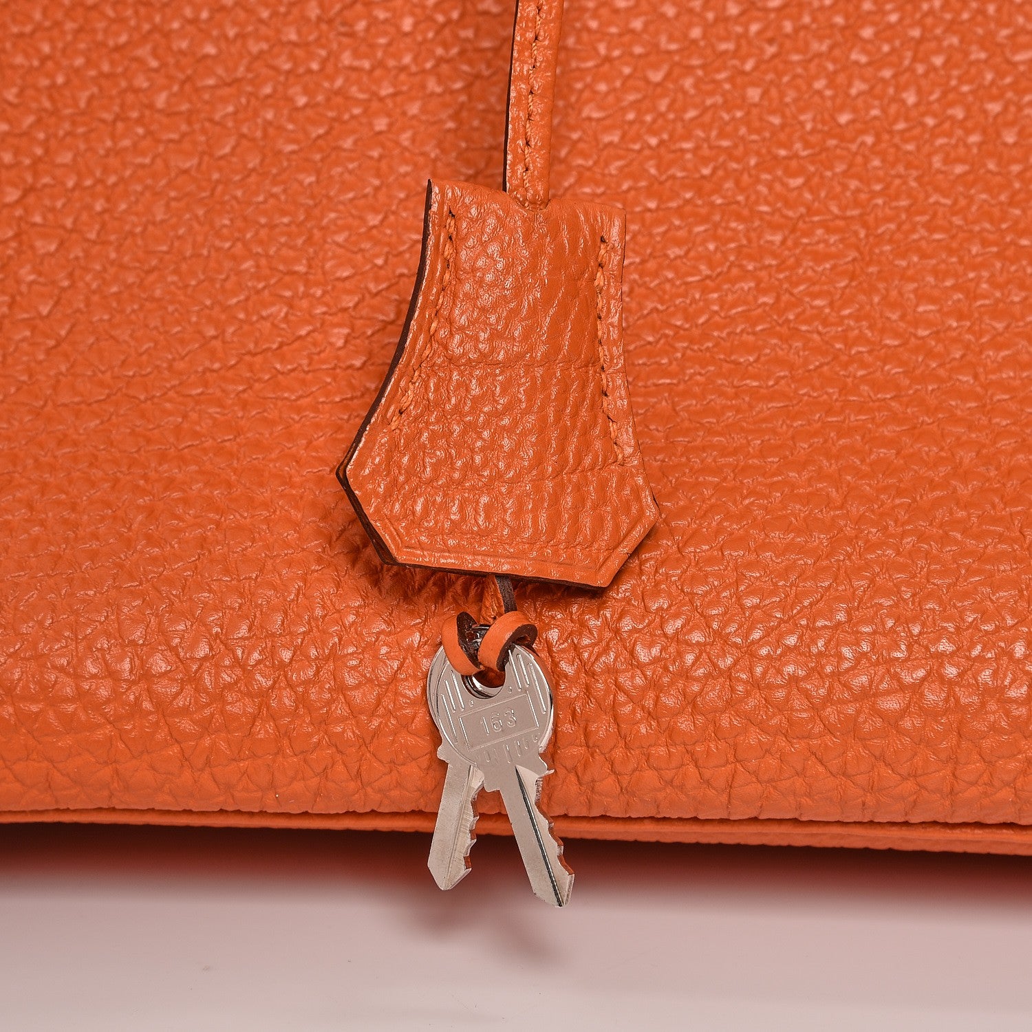 Hermes Togo Birkin 35 Orange 11 of 33