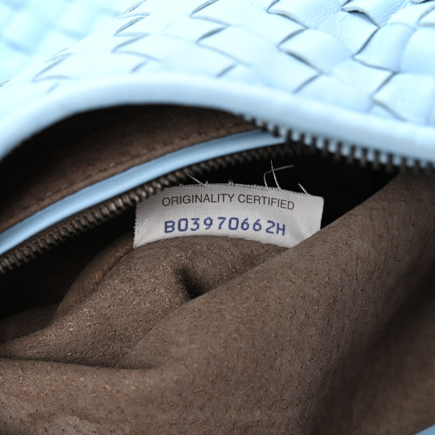 Bottega Veneta Nappa Intrecciato Large Veneta Hobo Light Blue 7 of 14