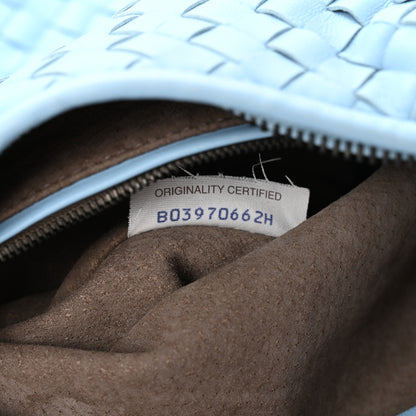 Bottega Veneta Nappa Intrecciato Large Veneta Hobo Light Blue 7 of 14