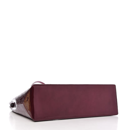 Louis Vuitton Vernis Wilshire GM Rouge Fauviste 4 of 9
