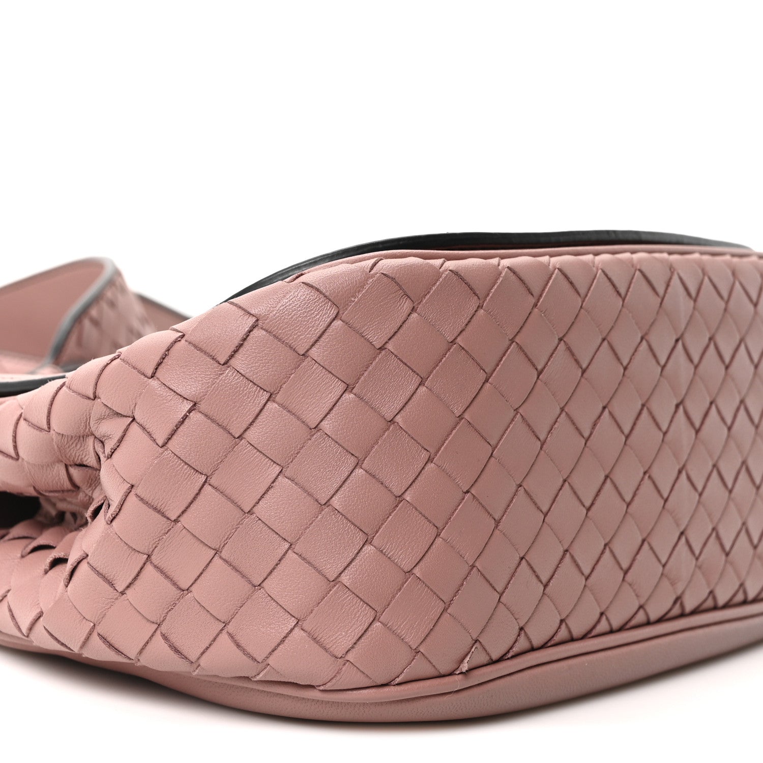Bottega Veneta Nappa Intrecciato BV Luna Shoulder Bag Deco Rose 9 of 10