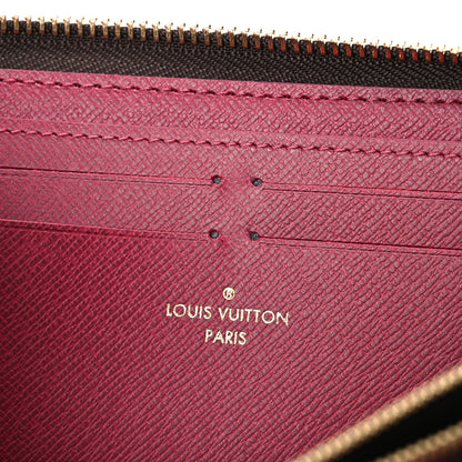 Louis Vuitton Monogram Clemence Wallet Fuchsia 6 of 7