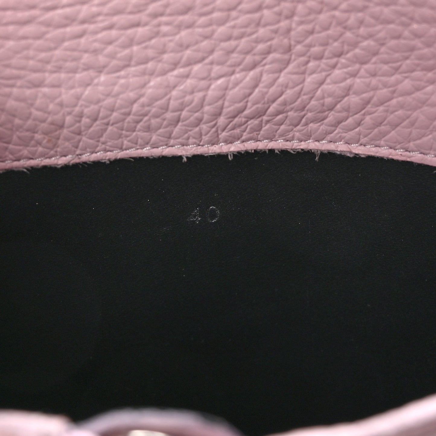 Grained Calfskin Shark Lock Biker Ankle Boots 40 Pink