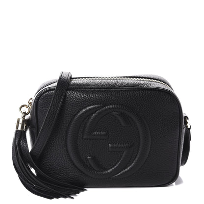 Gucci Pebbled Calfskin Small Soho Disco Bag Black 1 of 11