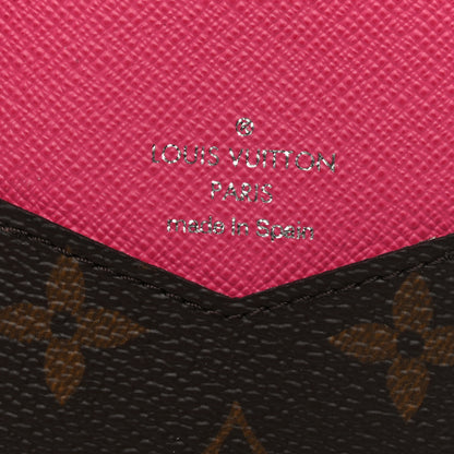 Louis Vuitton Monogram Macassar Pocket Organizer NM Fuchsia 5 of 5