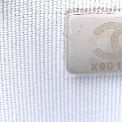 Chanel Caviar Quilted Wallet On Chain WOC Light Grey 8 of 12