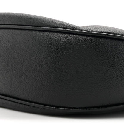 Celine Supple Calfskin Cuir Triomphe Small Heloise Shoulder Bag Black 9 of 12