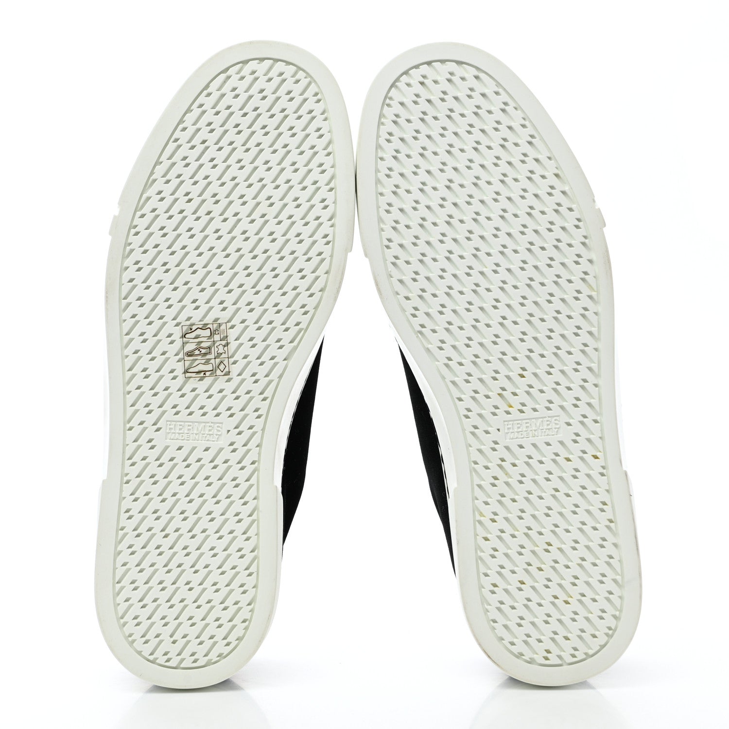 Hermes Velvet Womens Wing Sneakers 37 Black 5 of 8