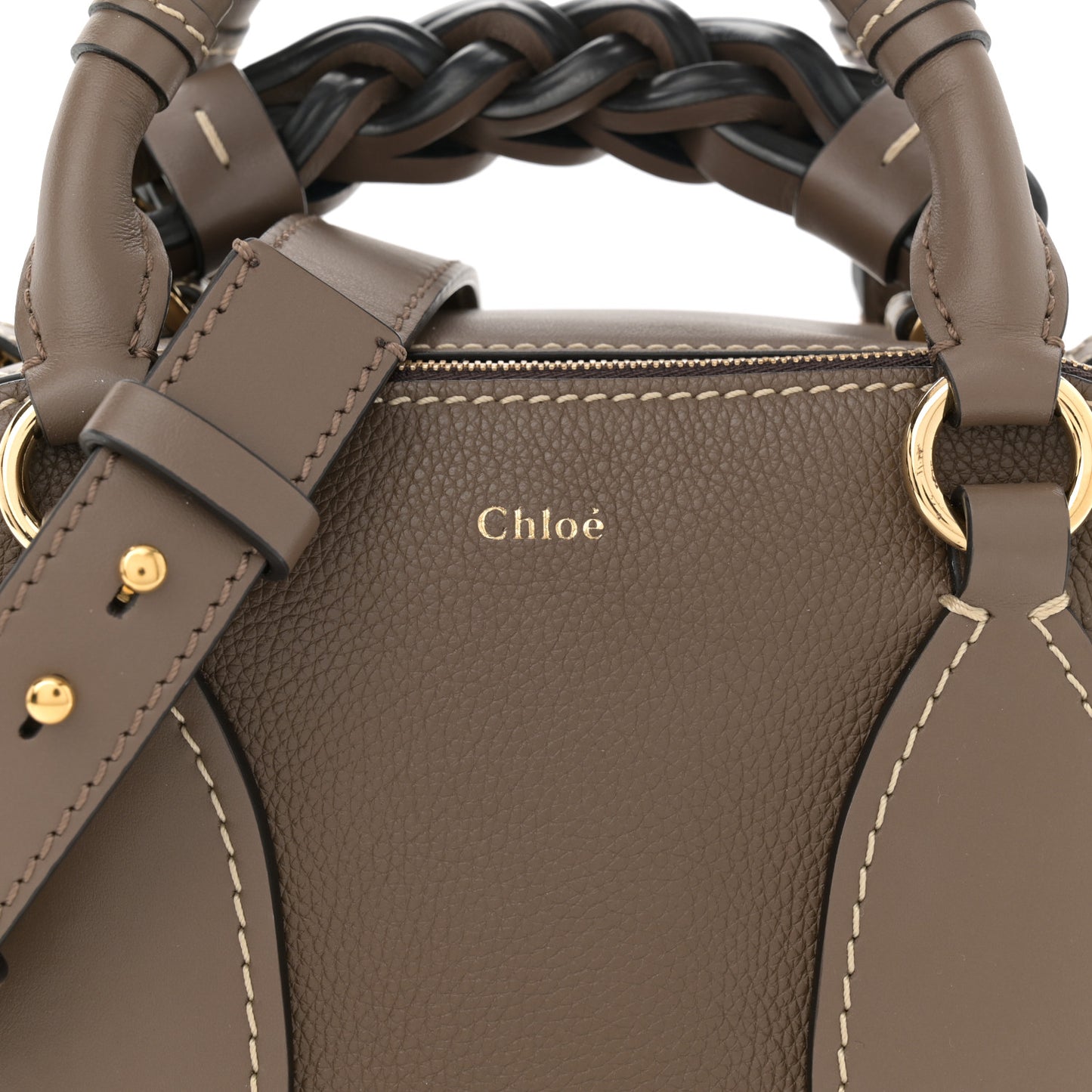Calfskin Small Daria Army Green