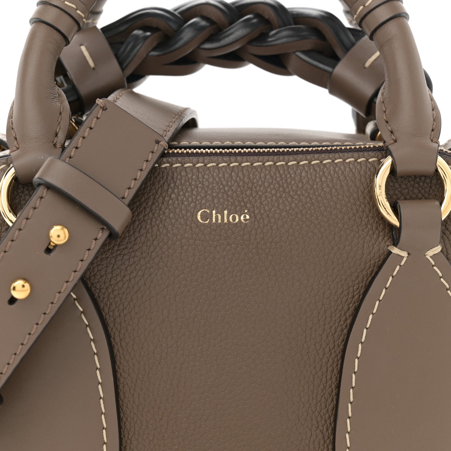 Chloe Calfskin Small Daria Army Green 7 of 9