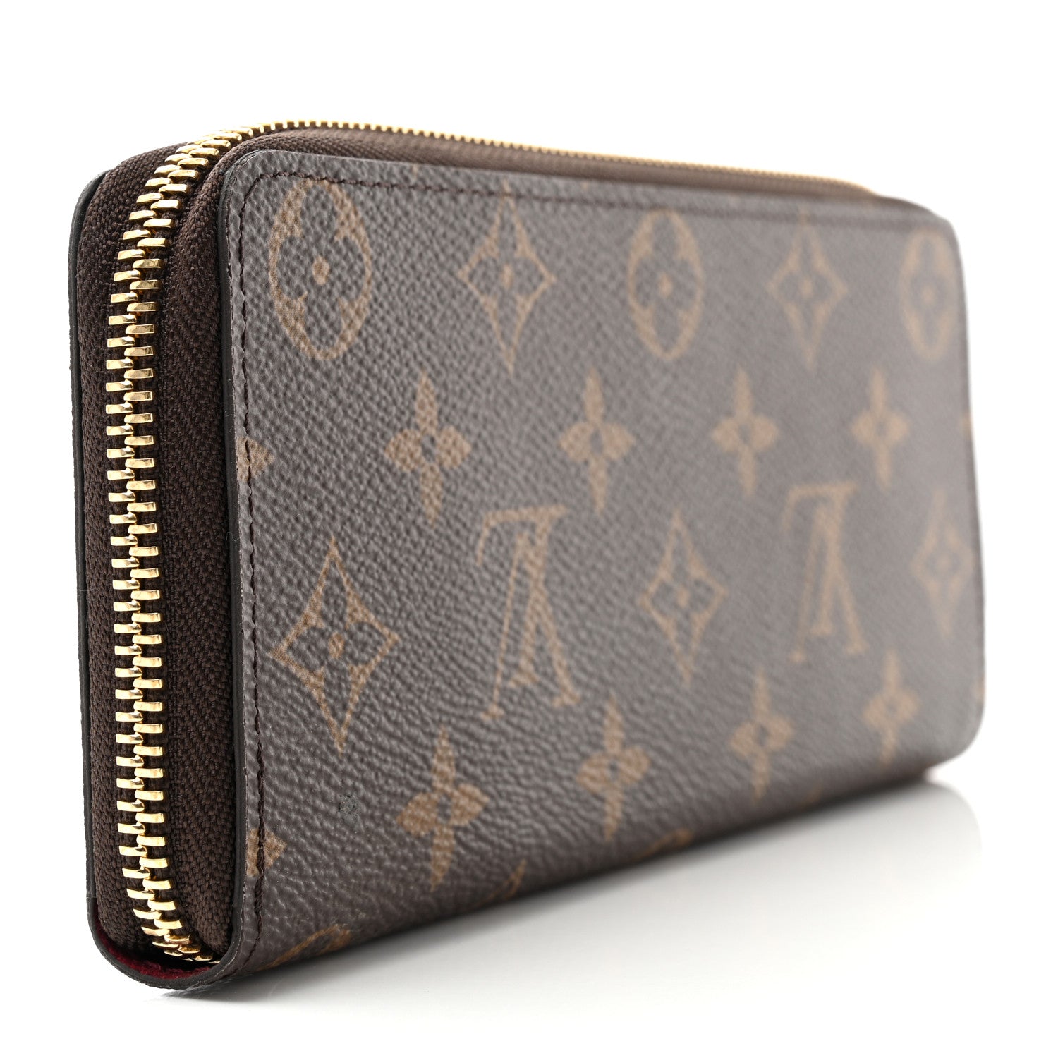 Louis Vuitton Monogram Clemence Wallet Fuchsia 3 of 6