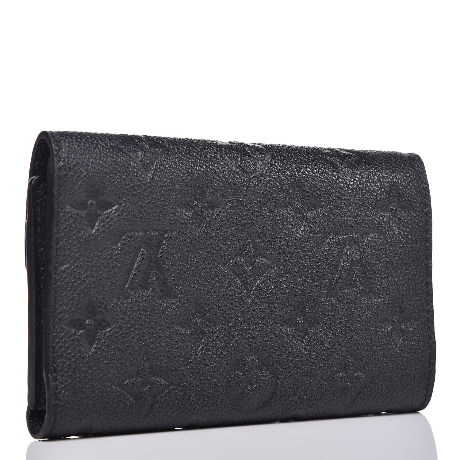 Louis Vuitton Empreinte Compact Curieuse Wallet Black 3 of 7