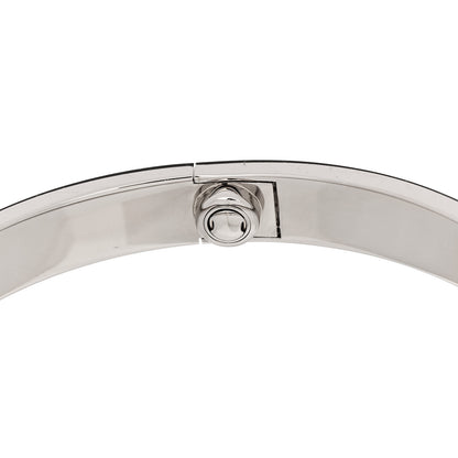 Cartier 18K White Gold LOVE Bracelet 18 8 of 9