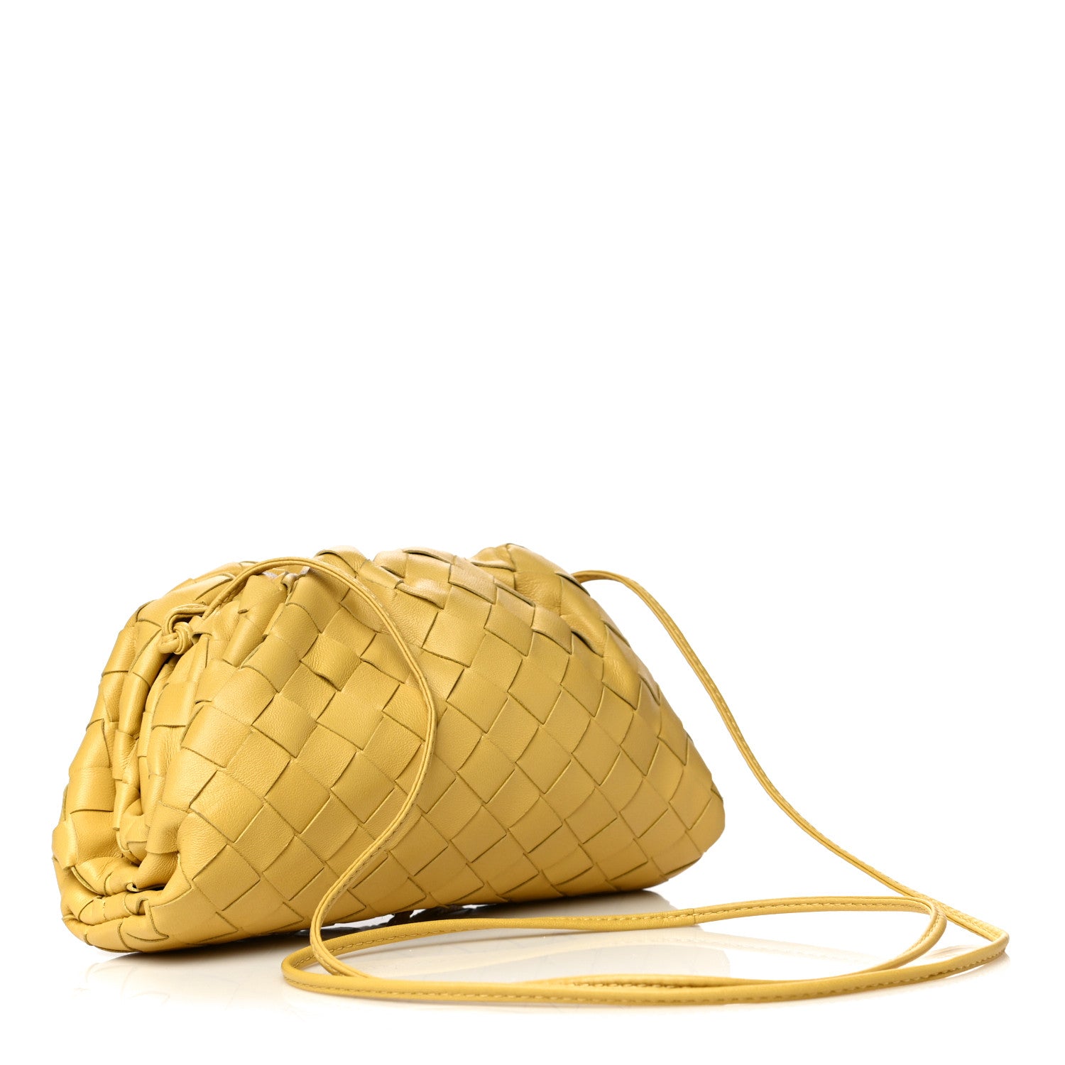 Bottega Veneta Nappa Intrecciato The Mini Pouch Buttercup 3 of 10