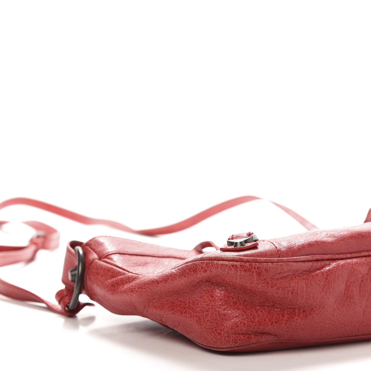 Agneau Classic Hardware Hip Rouge Cardinal