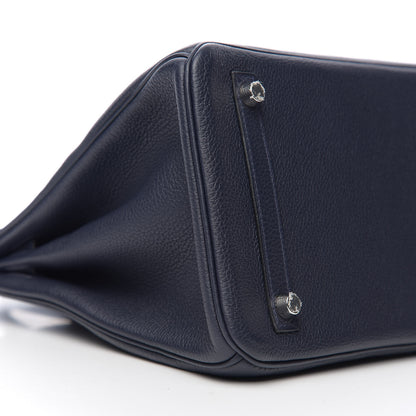 Hermes Togo Birkin 30 Bleu Nuit 7 of 10