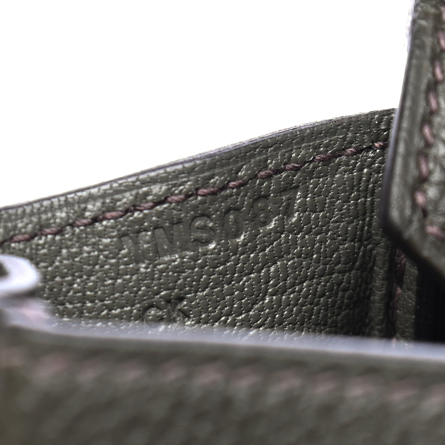 Hermes Togo Birkin 30 Vert De Gris 7 of 11